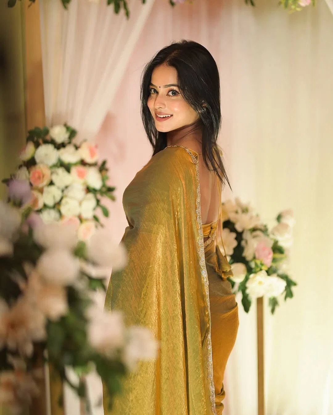 Apsara By Aab Cotton Shimmri Golden Fancy Saree Exporters In India